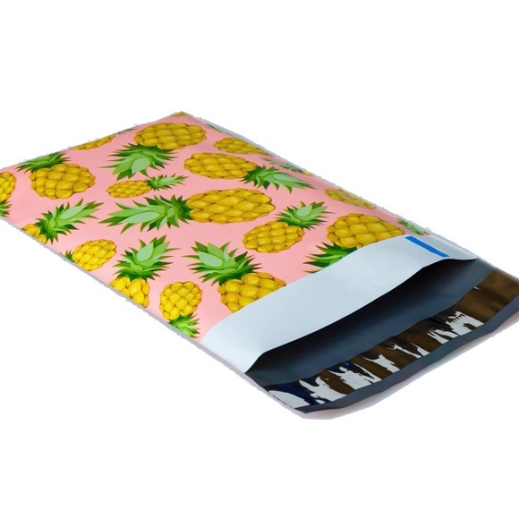 {15} NEW Super cute pineapple poly mailers 6x9” - Picture 4 of 4
